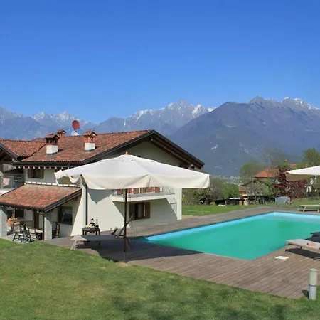 Appartement Sole E Luna - Sole Garten Ferienwohnung Colico